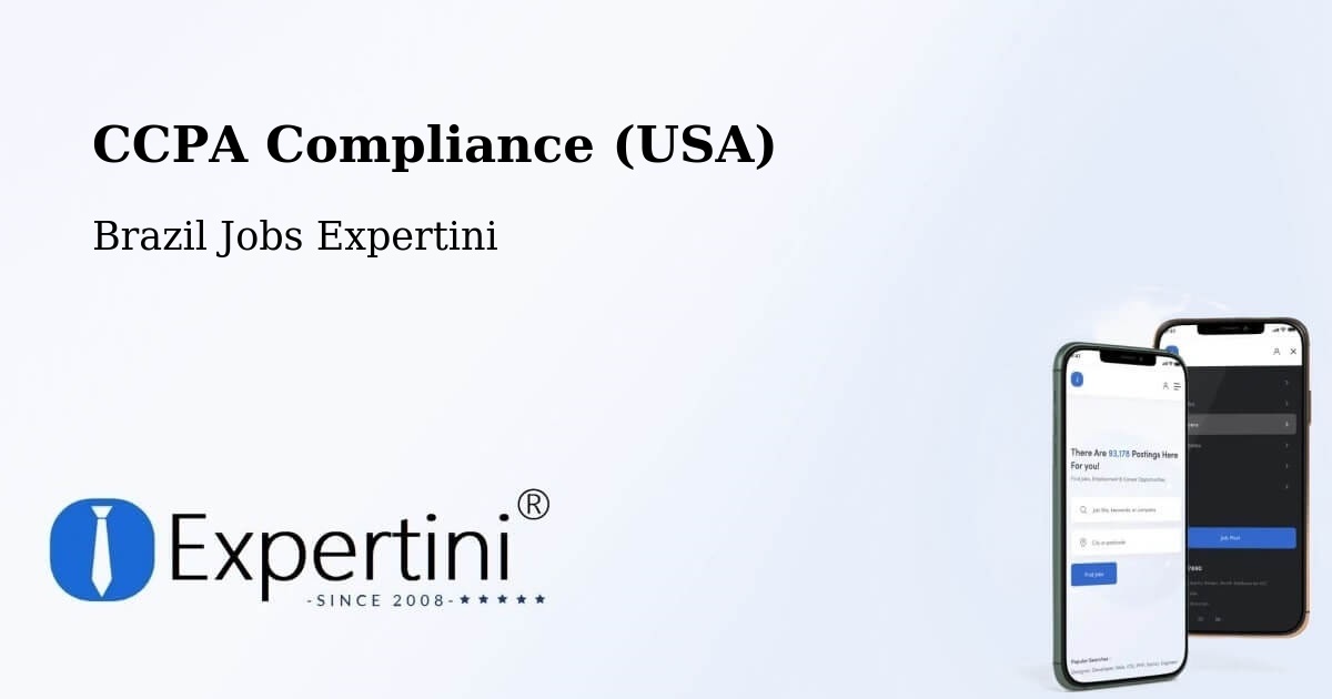 CCPA Privacy Rights & Compliance Notice – Caxambu - Brazil Jobs Expertini
