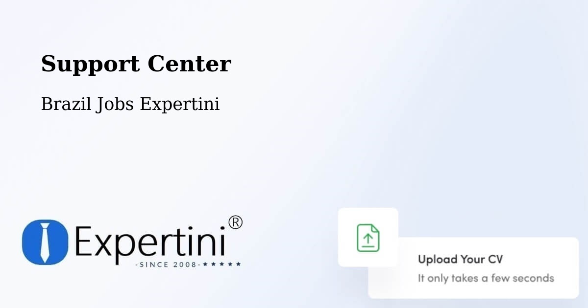 Support Services – Caxambu - Brazil Jobs Expertini